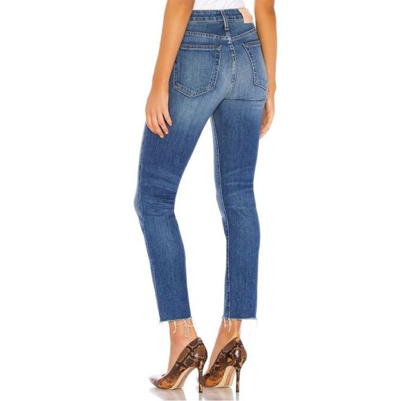 TRAVE Irina Slim Straight Jeans in Sweet Emotion, Size 25 - Picture 3 of 16